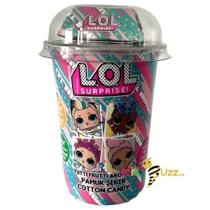 3 X LOL Surprise Tutti Frutti Cotton Candy Floss Sugar With Natural Flavour