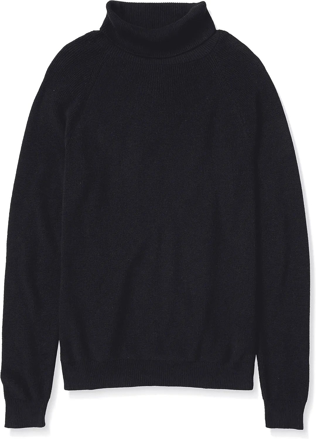 Amazon Essentials Men's 100% Cotton Rib Knit Turtleneck Sweater