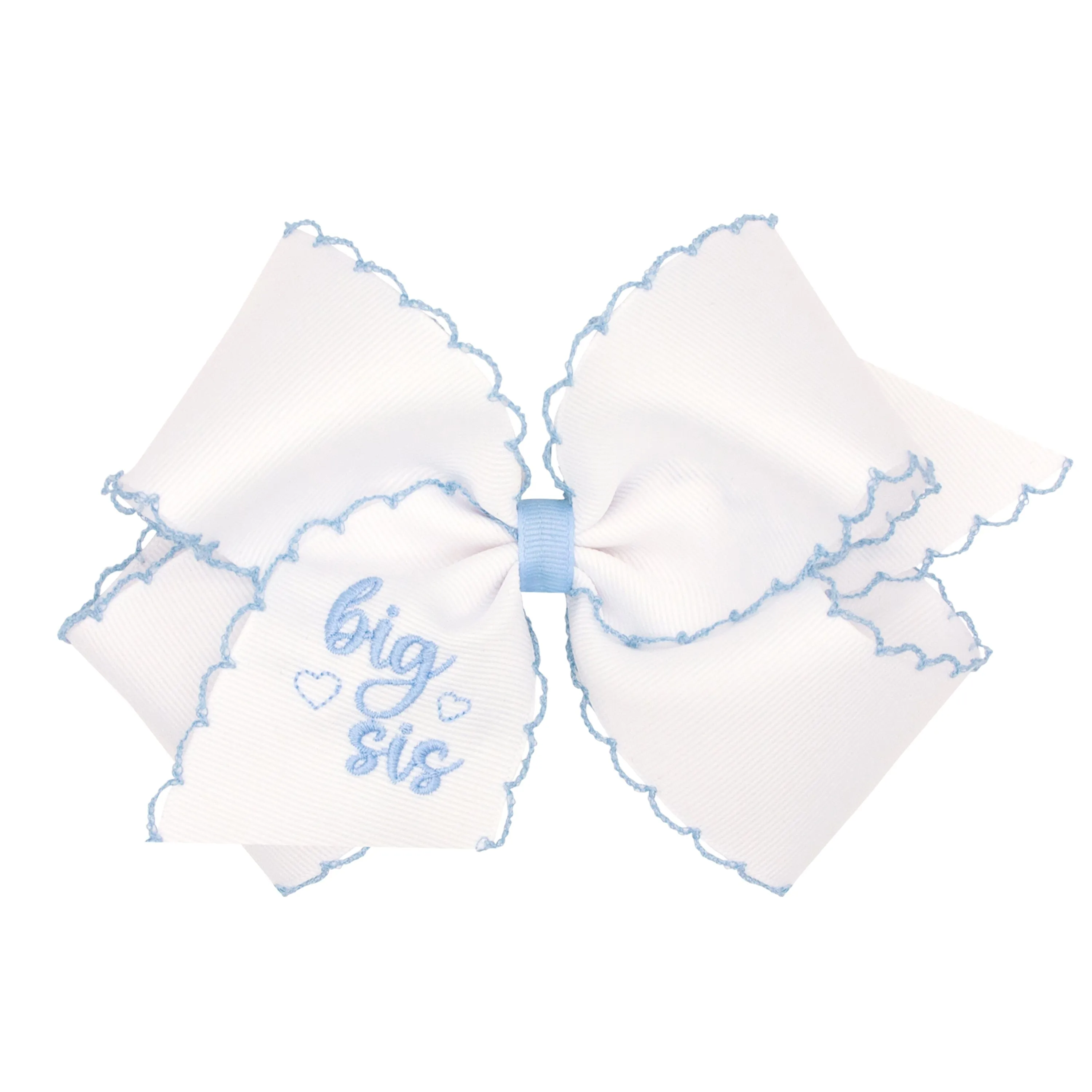 Big Sis Script Moonstitch Bow - King