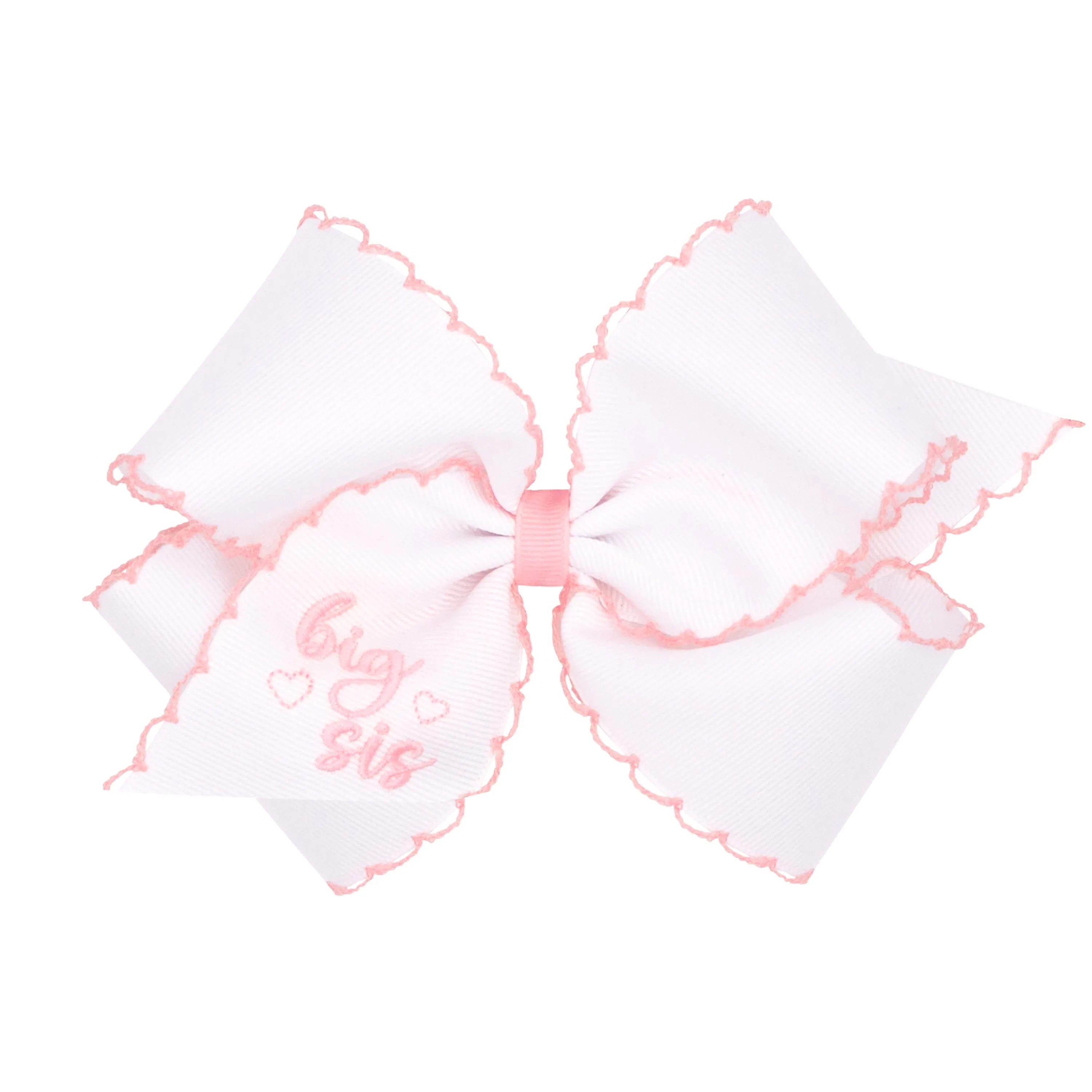 Big Sis Script Moonstitch Bow - King