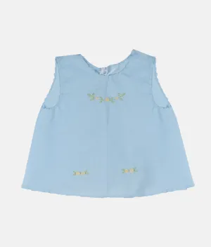 Blue Roses Baby Shirt