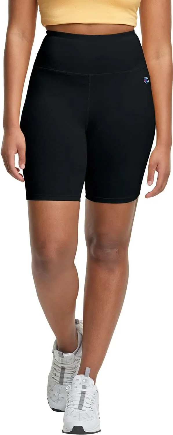 Champion Everyday Stretch, Womens Cotton Bike Shorts, 7" Inseam