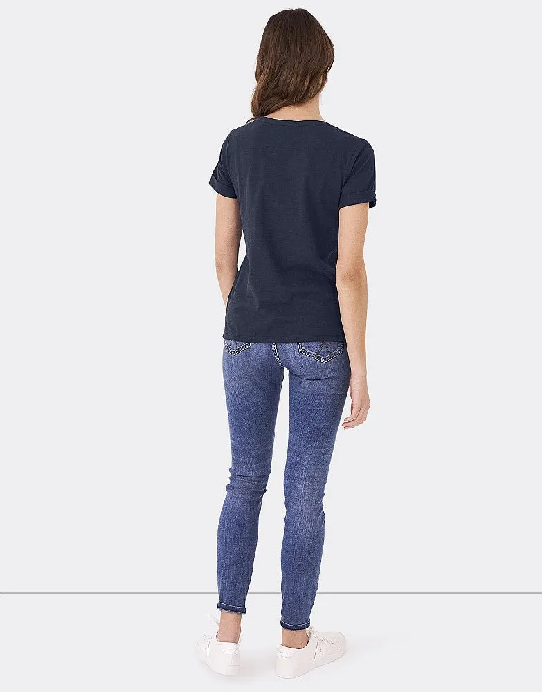 Crew Clothing Perfect Slub S/S T-Shirt