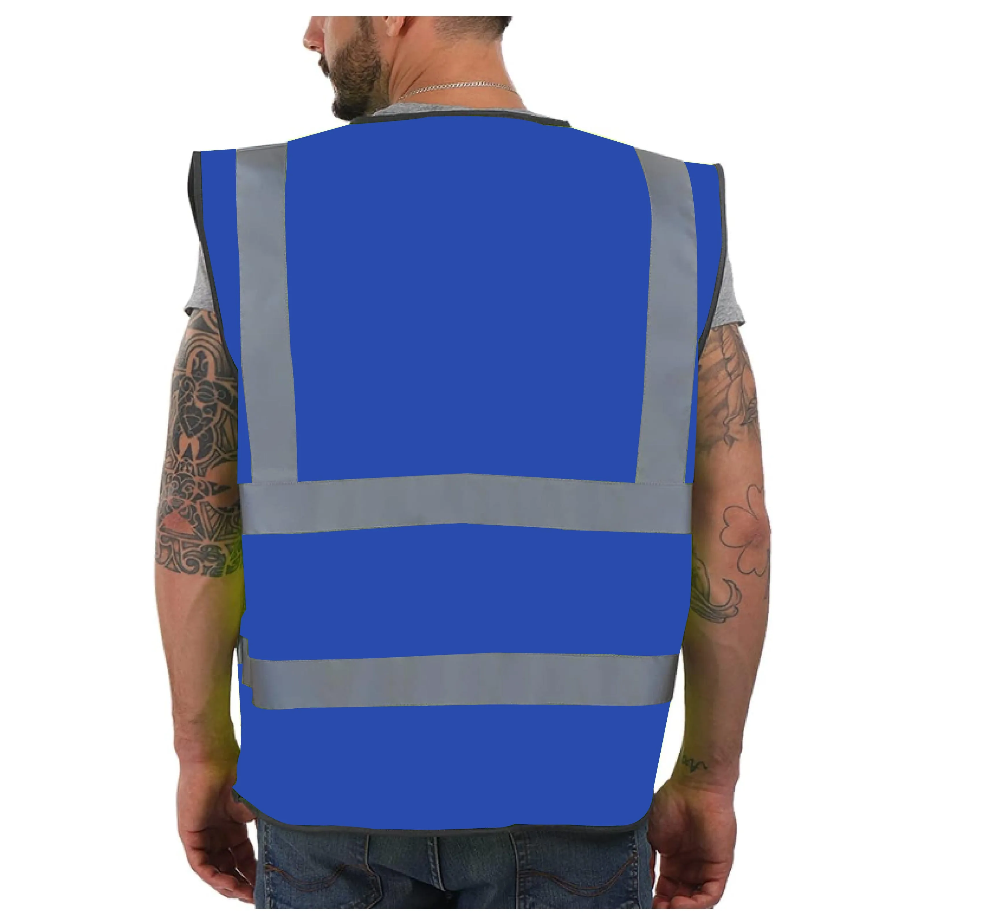 Dib Safety Reflective Vest - Blue