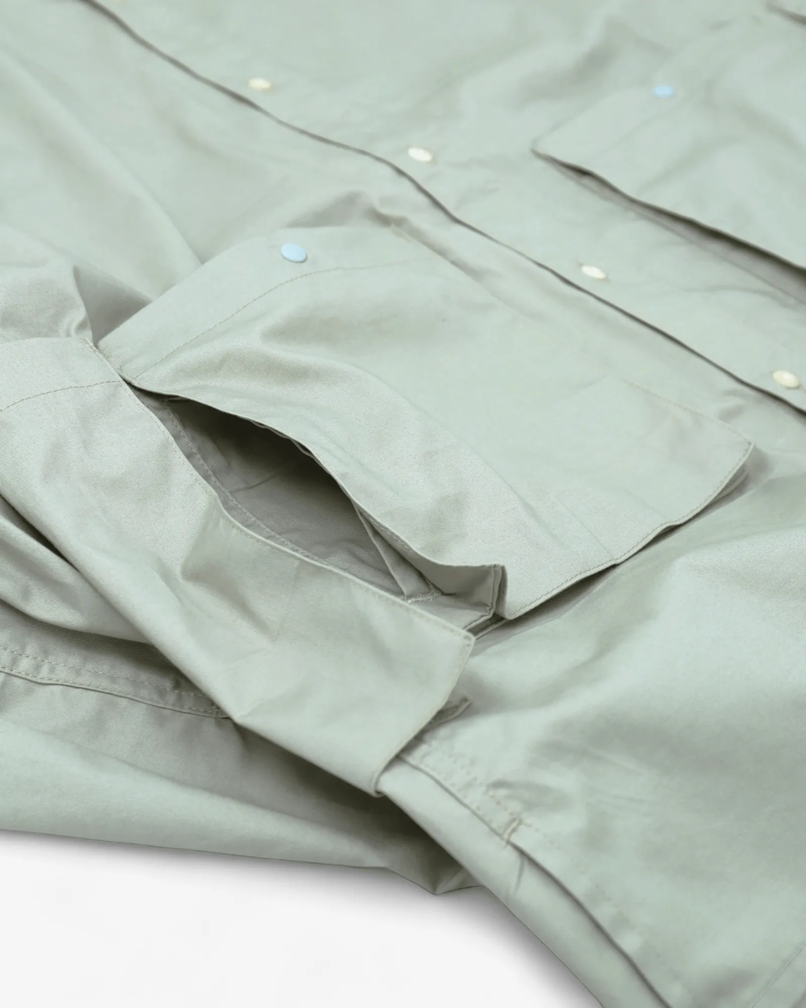 FINE COTTON POCKET SHIRT #693