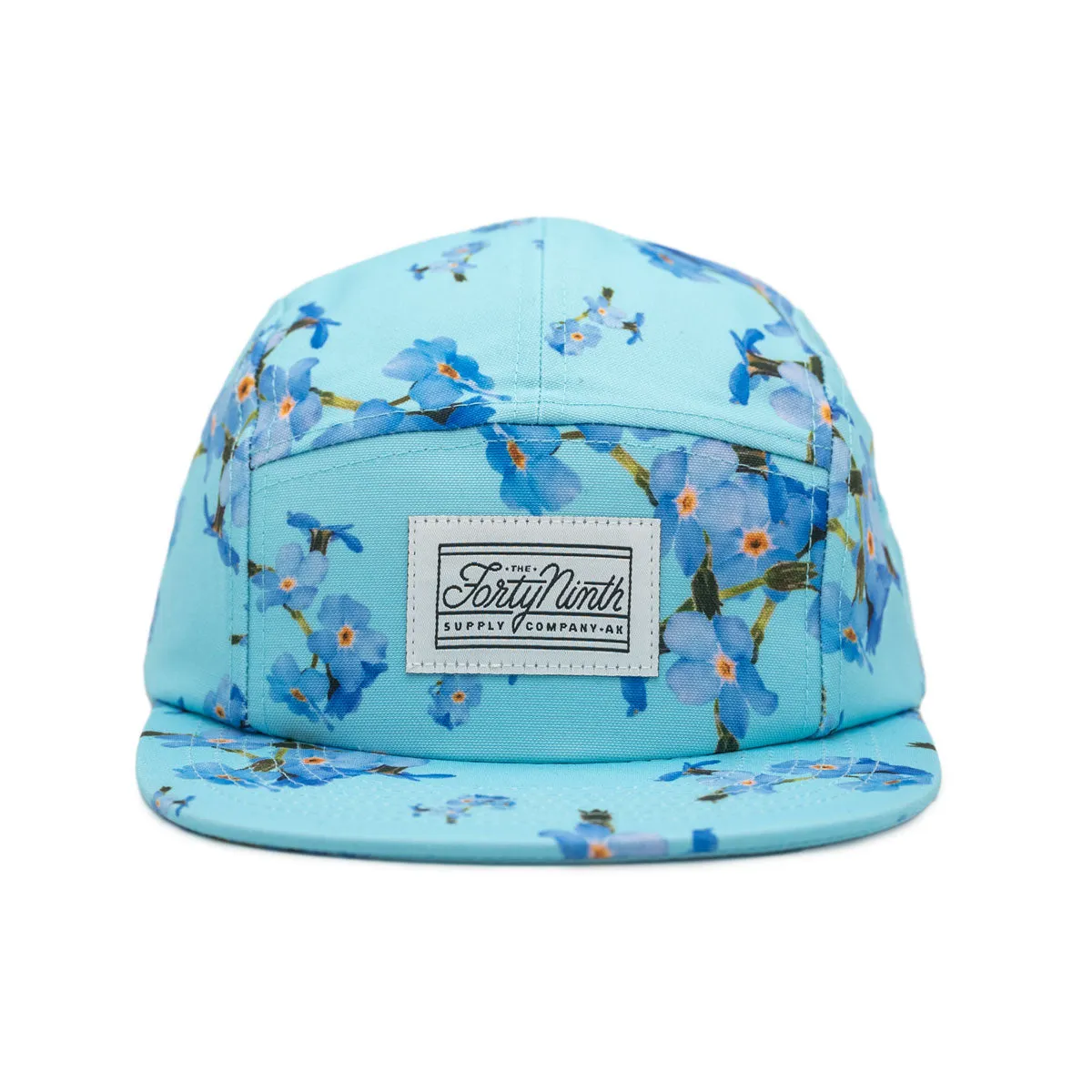 Forget Me Not Blue Camper Hat