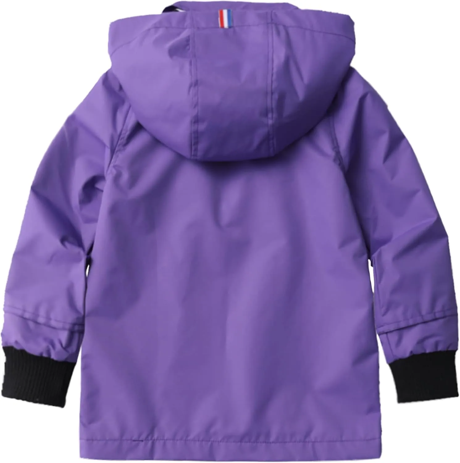 Hiheart Boys Girls Waterproof Hooded Jackets Cotton Lined Rain Jackets
