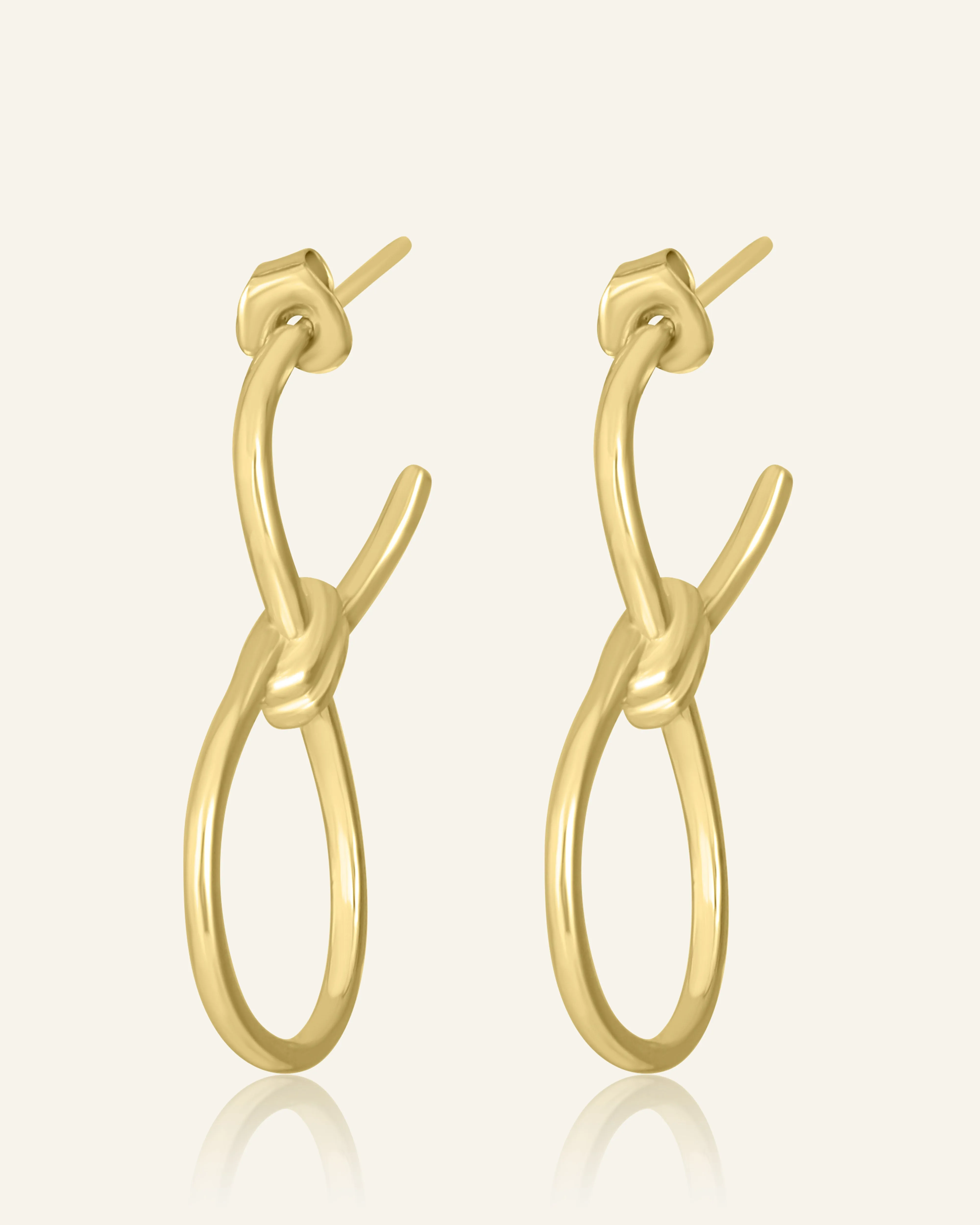 Infinity Slice Earrings