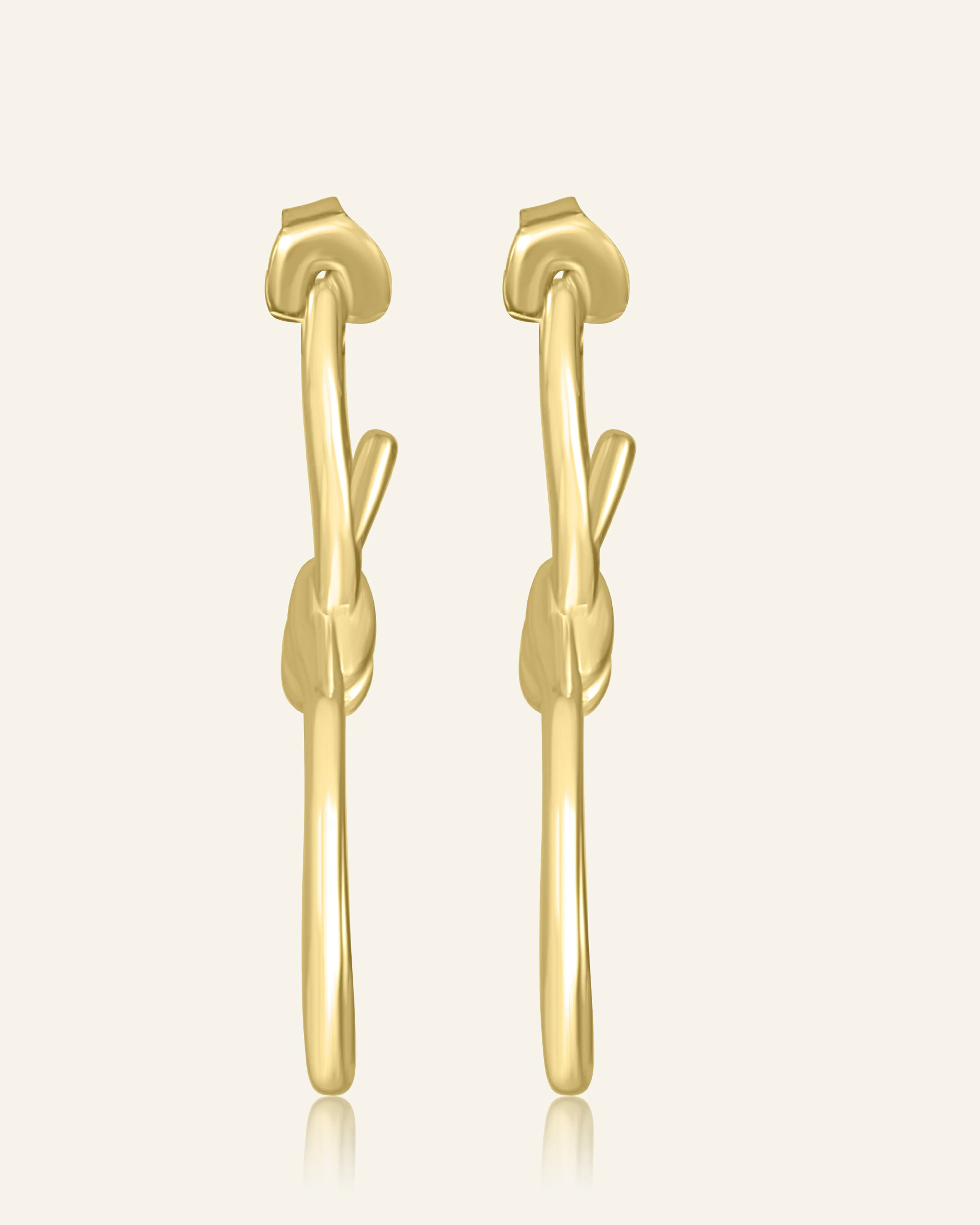 Infinity Slice Earrings