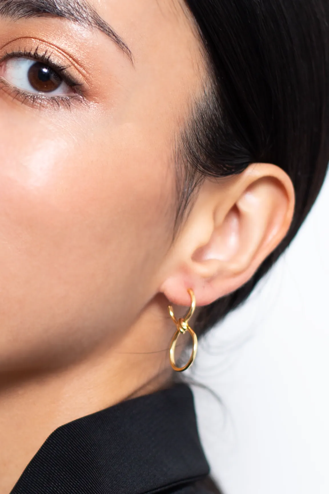 Infinity Slice Earrings