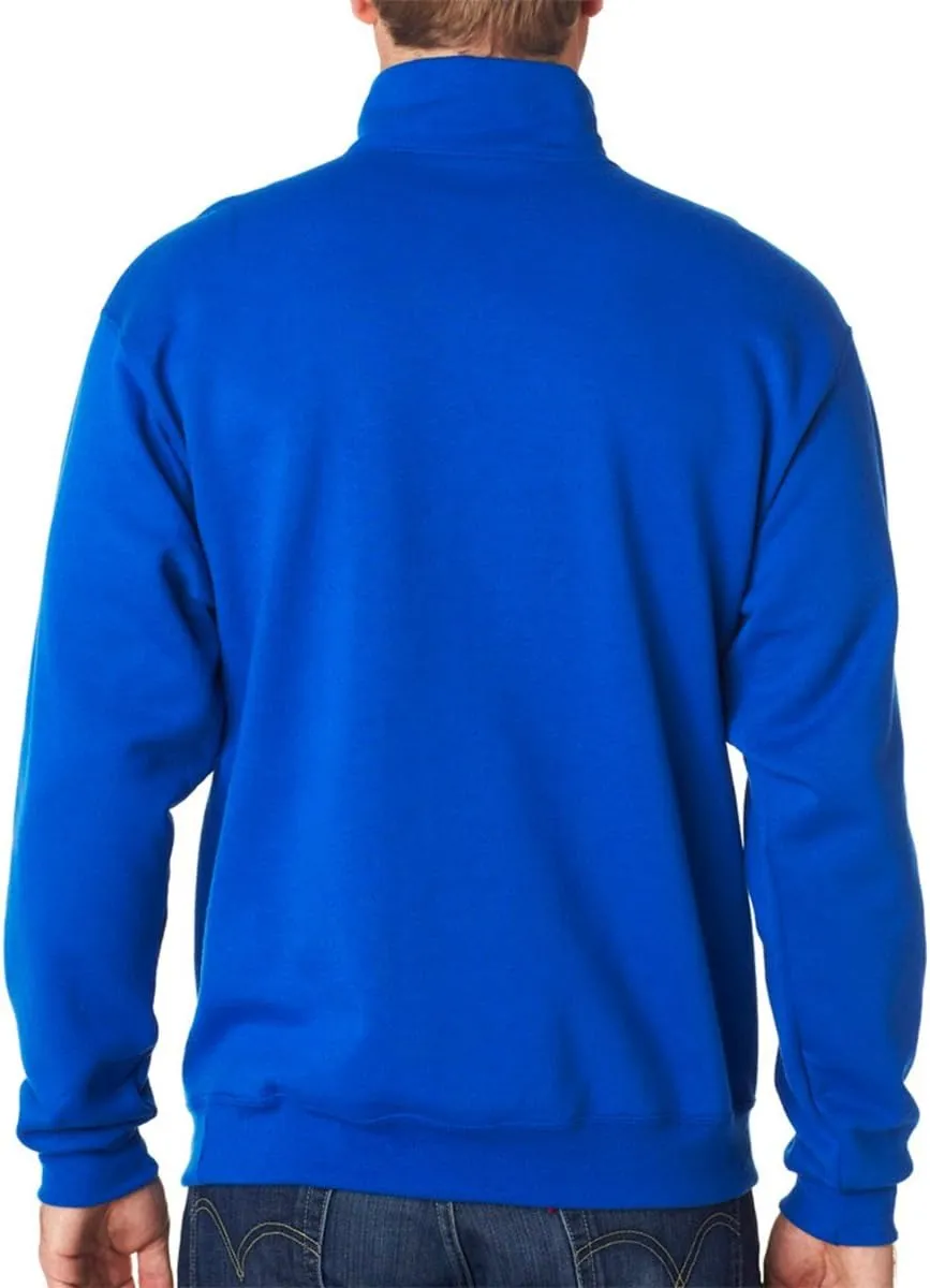 Jerzees 50/50 NuBlend Quarter-Zip Cadet Collar Sweatshirt