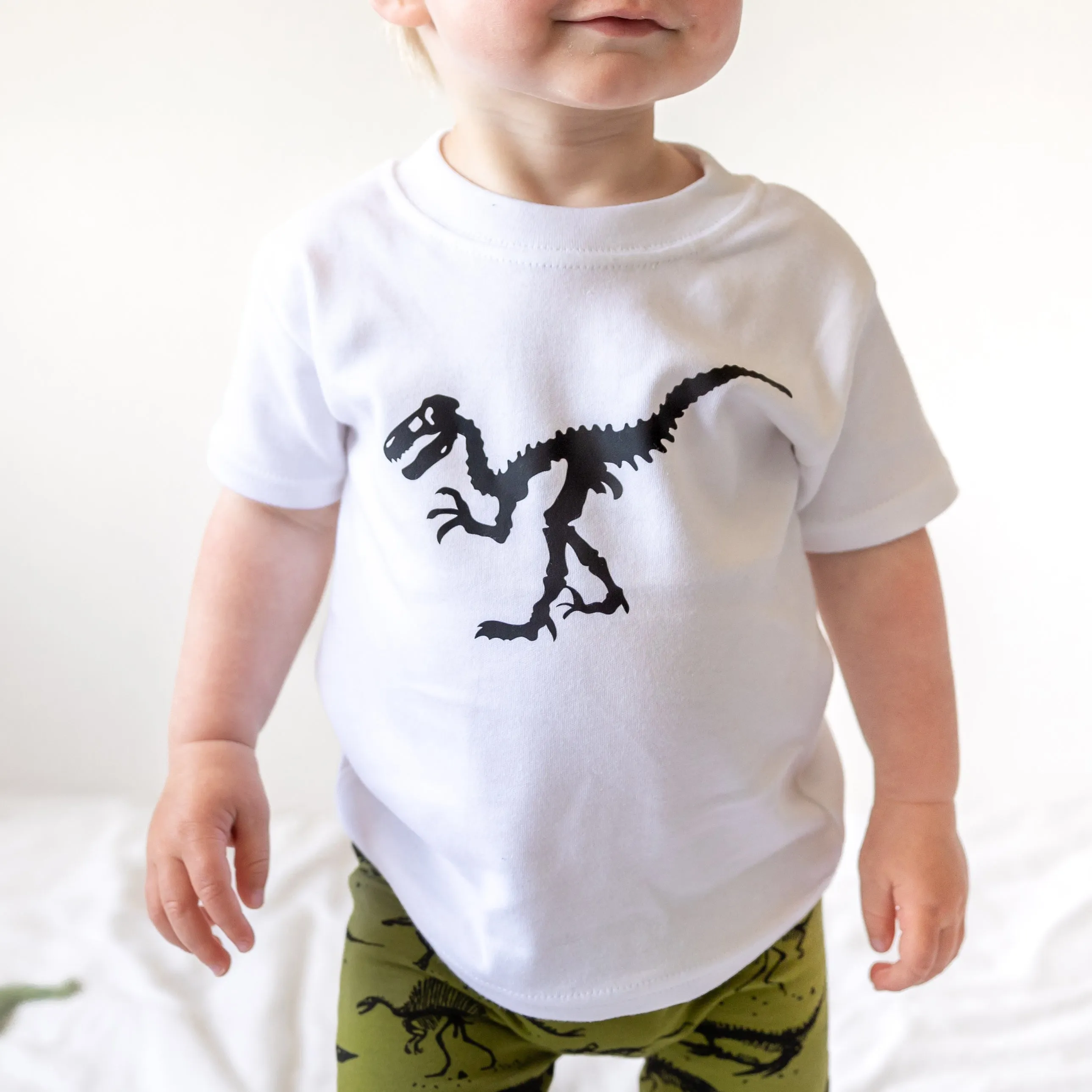 Khaki Dino Leggings