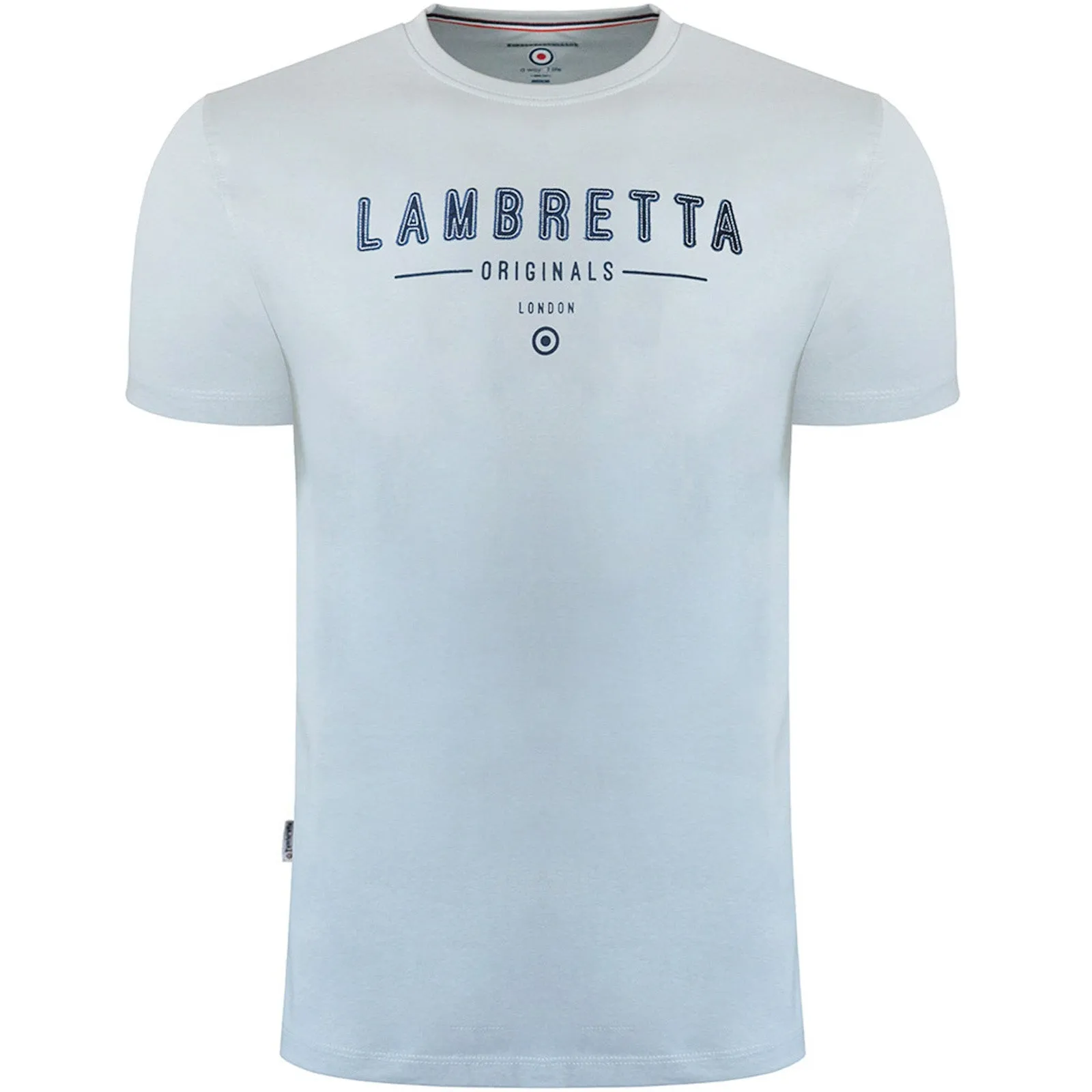 Lambretta Mens Originals Logo Cotton T-Shirt