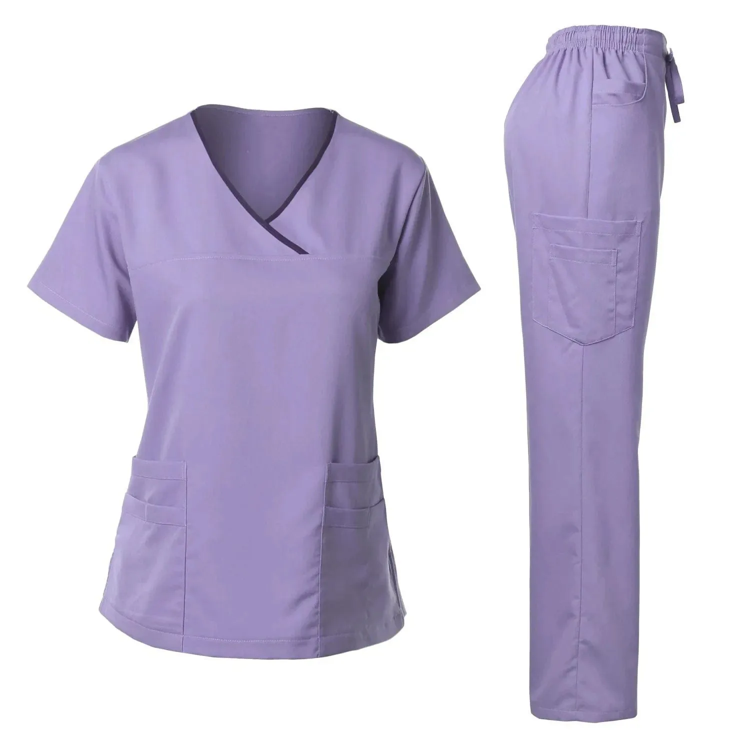 Medics Anti Wrinkle Scrubs Washable Soft Fabric Jogger Sets