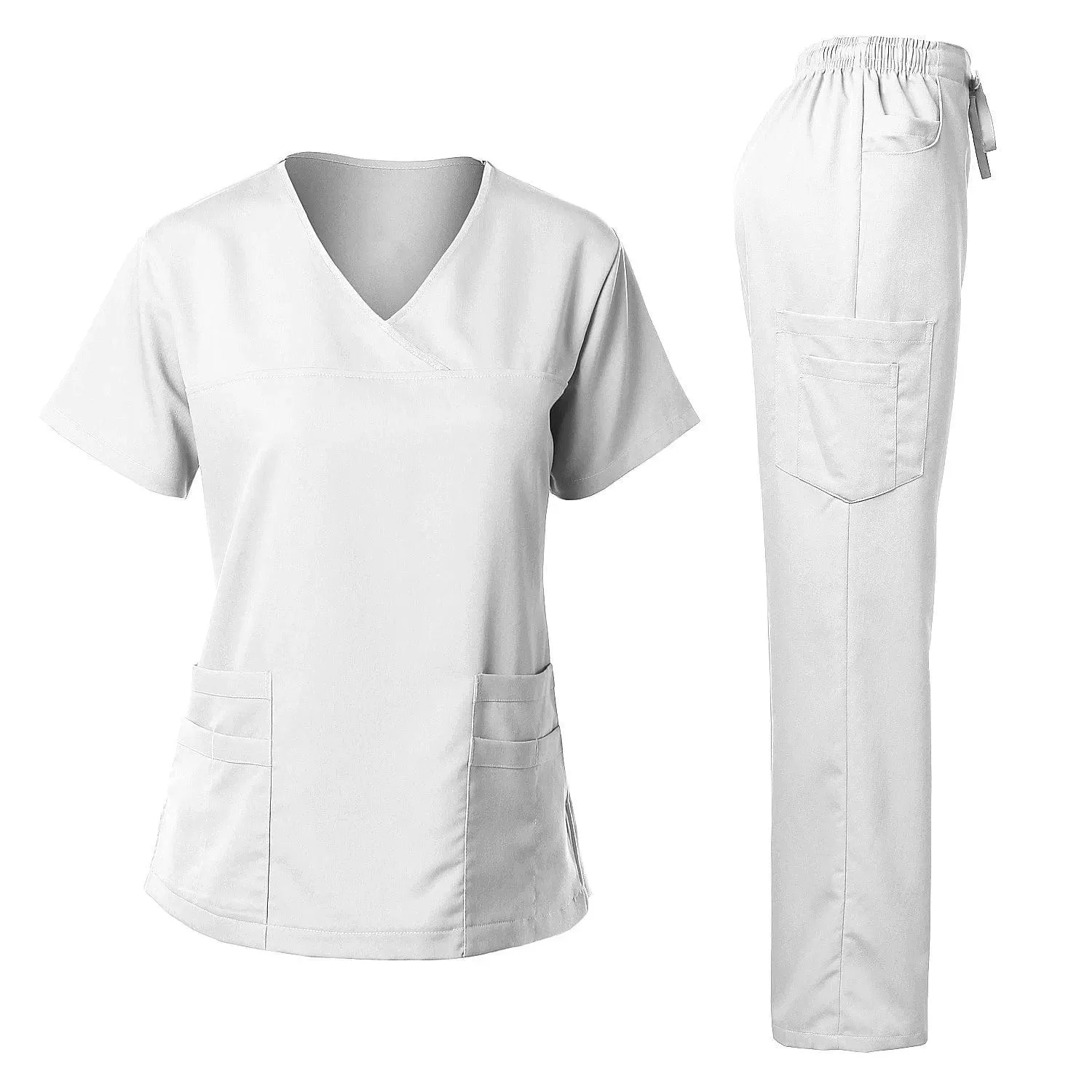 Medics Anti Wrinkle Scrubs Washable Soft Fabric Jogger Sets