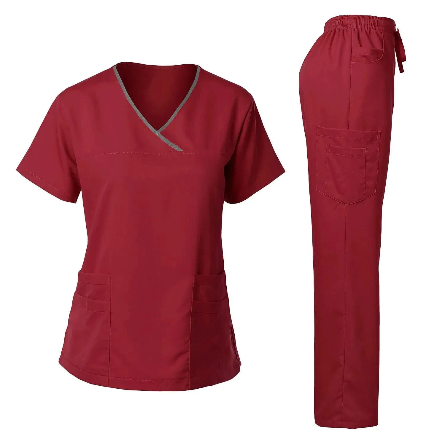 Medics Anti Wrinkle Scrubs Washable Soft Fabric Jogger Sets