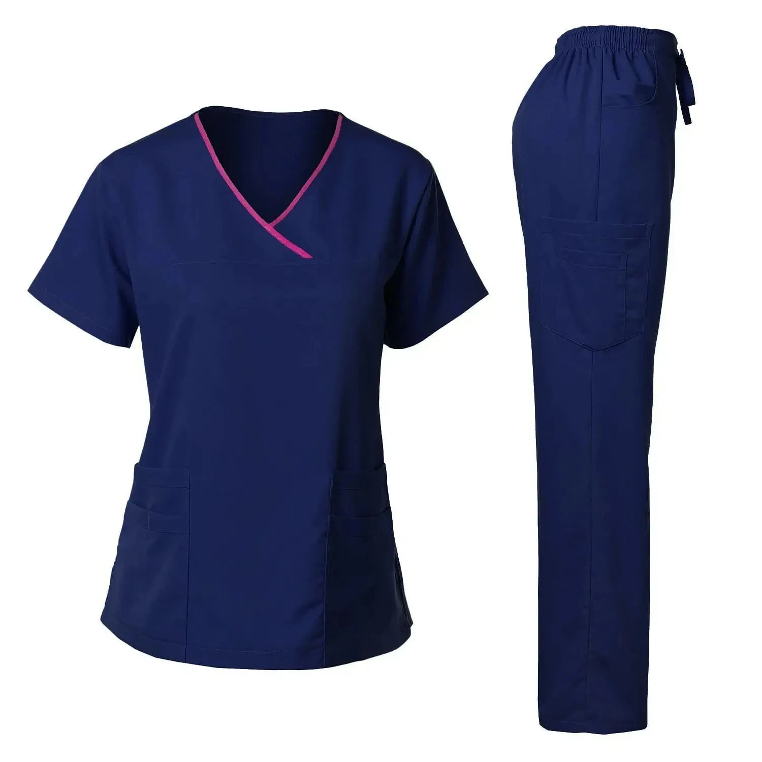 Medics Anti Wrinkle Scrubs Washable Soft Fabric Jogger Sets