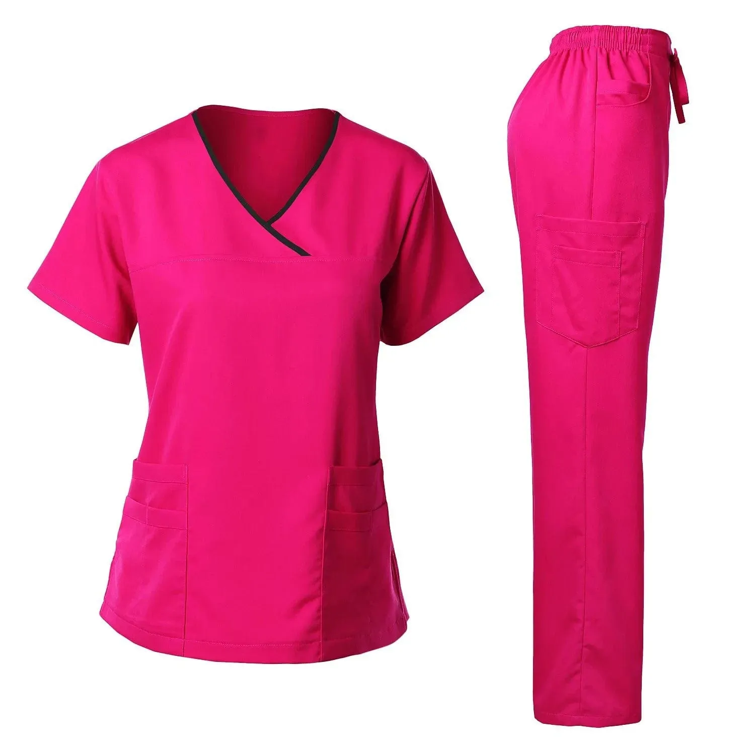 Medics Anti Wrinkle Scrubs Washable Soft Fabric Jogger Sets
