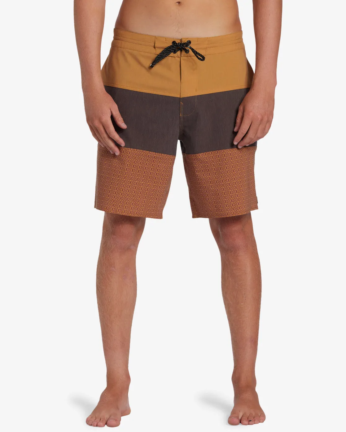 Tribong Lo Tide 19" Boardshorts - Rust
